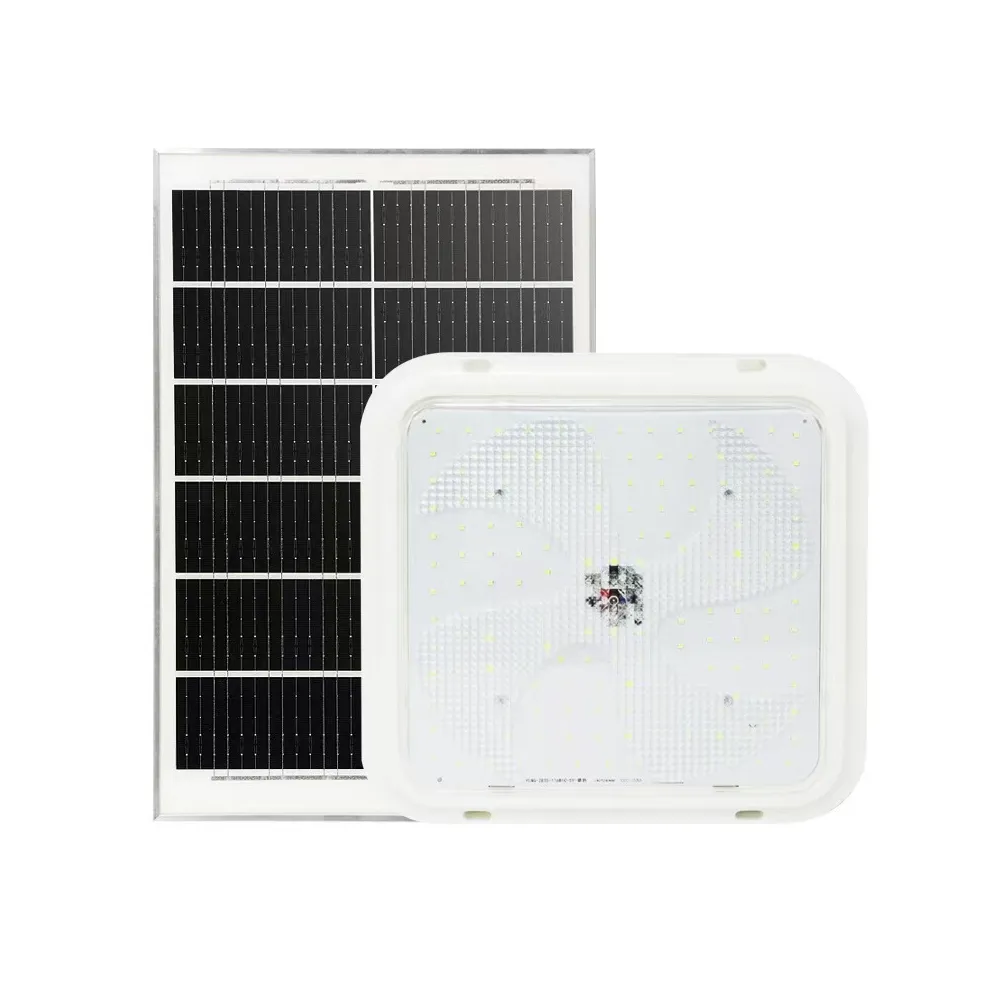 outdoor solar ceiling fan with light​