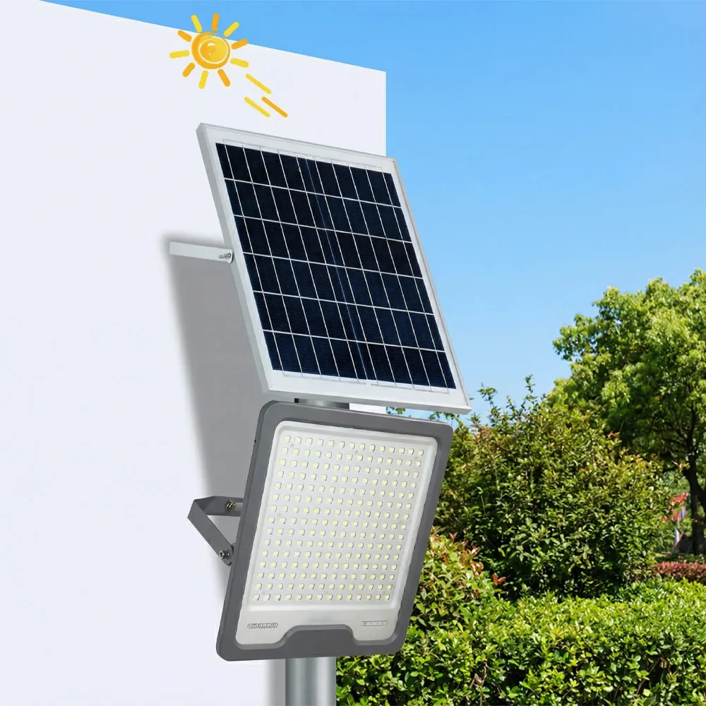 flood lights solar powered