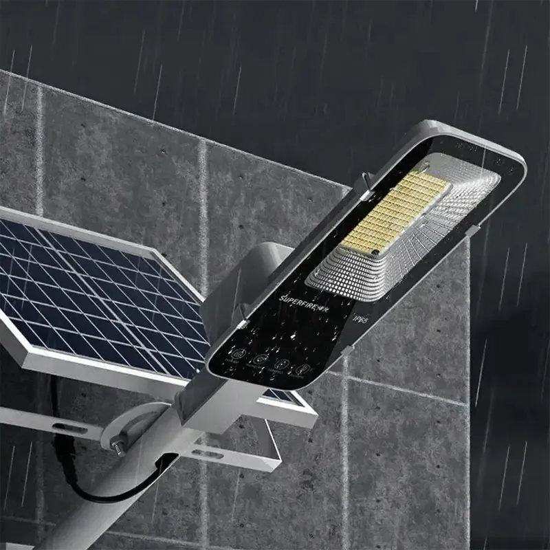 solar powered street lights