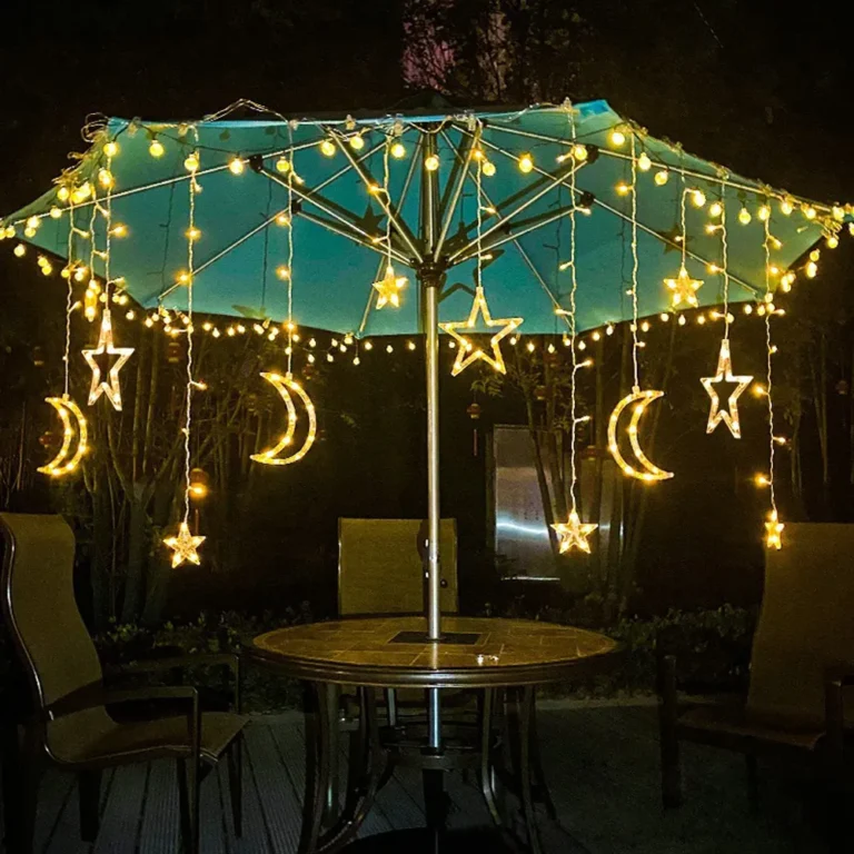 outdoor solar string lights