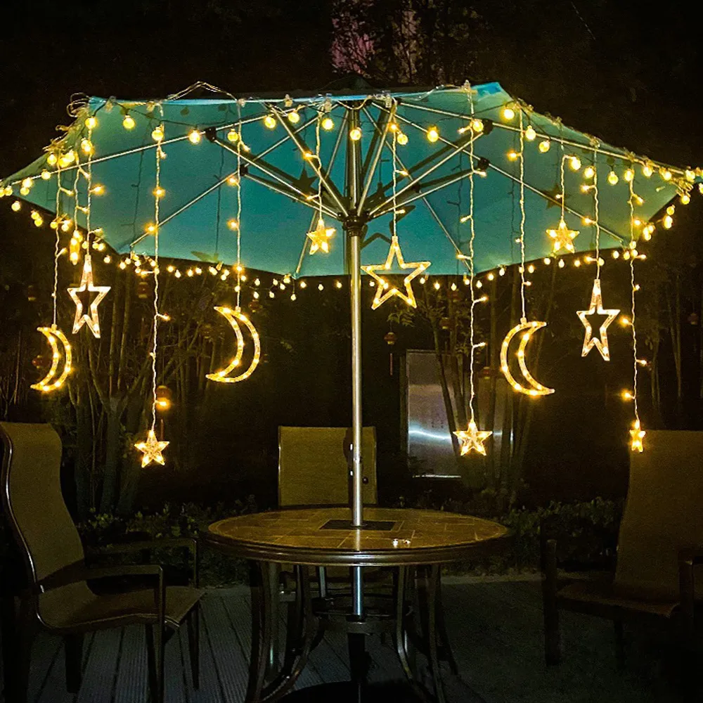 outdoor solar string lights