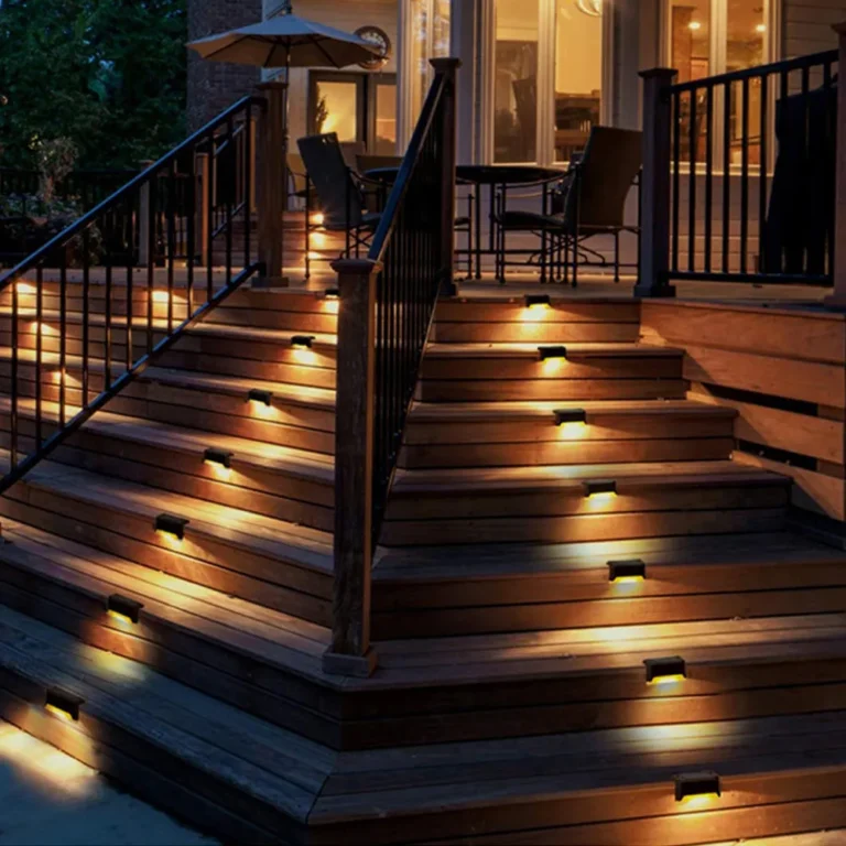 deck lights solar powered