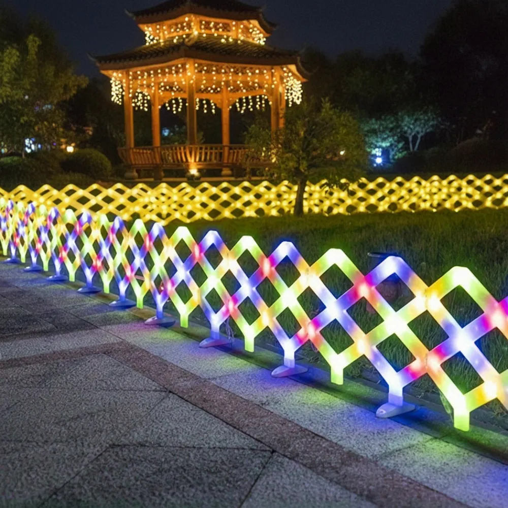 fence solar lights