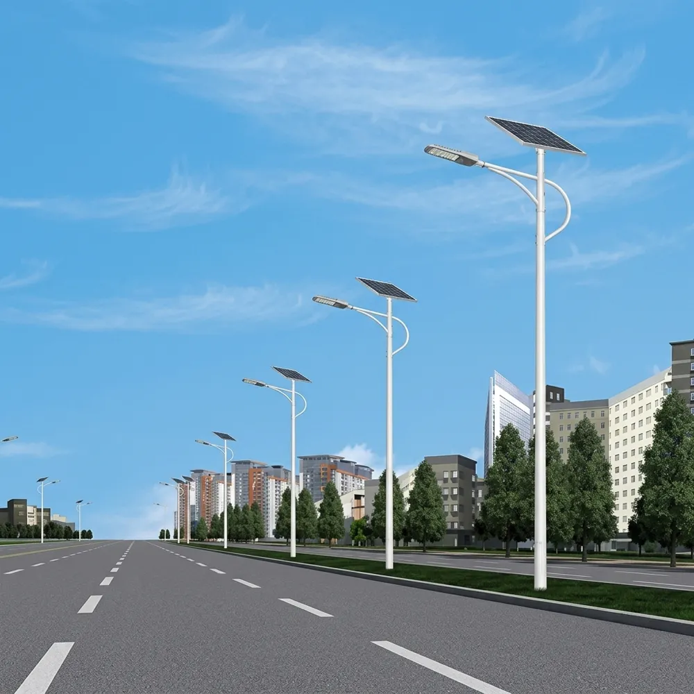 flagpole solar powered light
