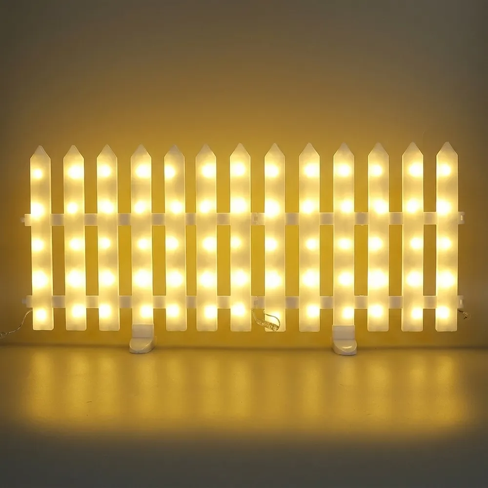 outdoor fence solar lights