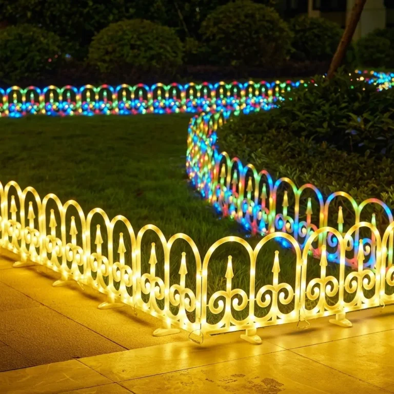 solar lights for fence