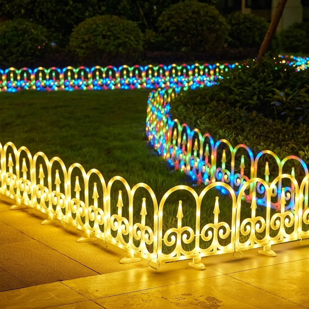 solar lights for fence