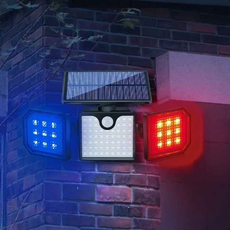 solar motion sensor outdoor light​