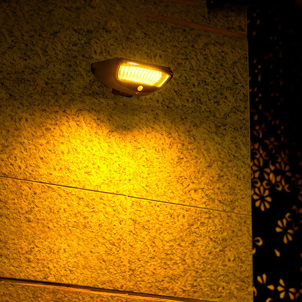 solar powered motion sensor outdoor light