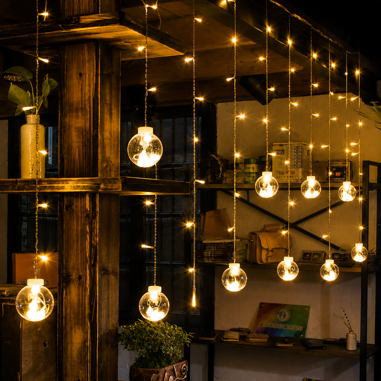 Solar Decorative Curtain Lights