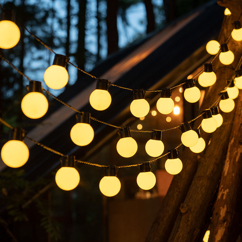 Solar Globe String Lights G40/G50