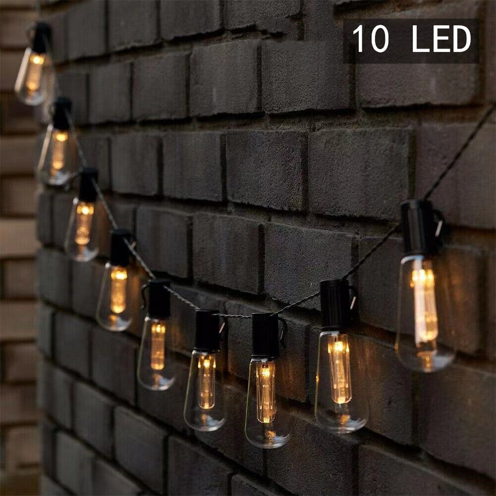 Waterproof Solar Edison String Lights