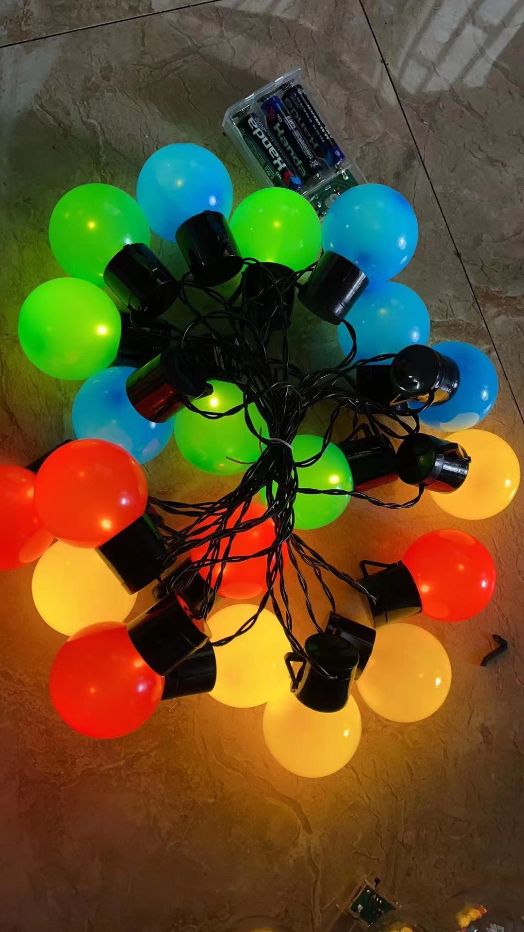 Solar Globe String Lights G40/G50