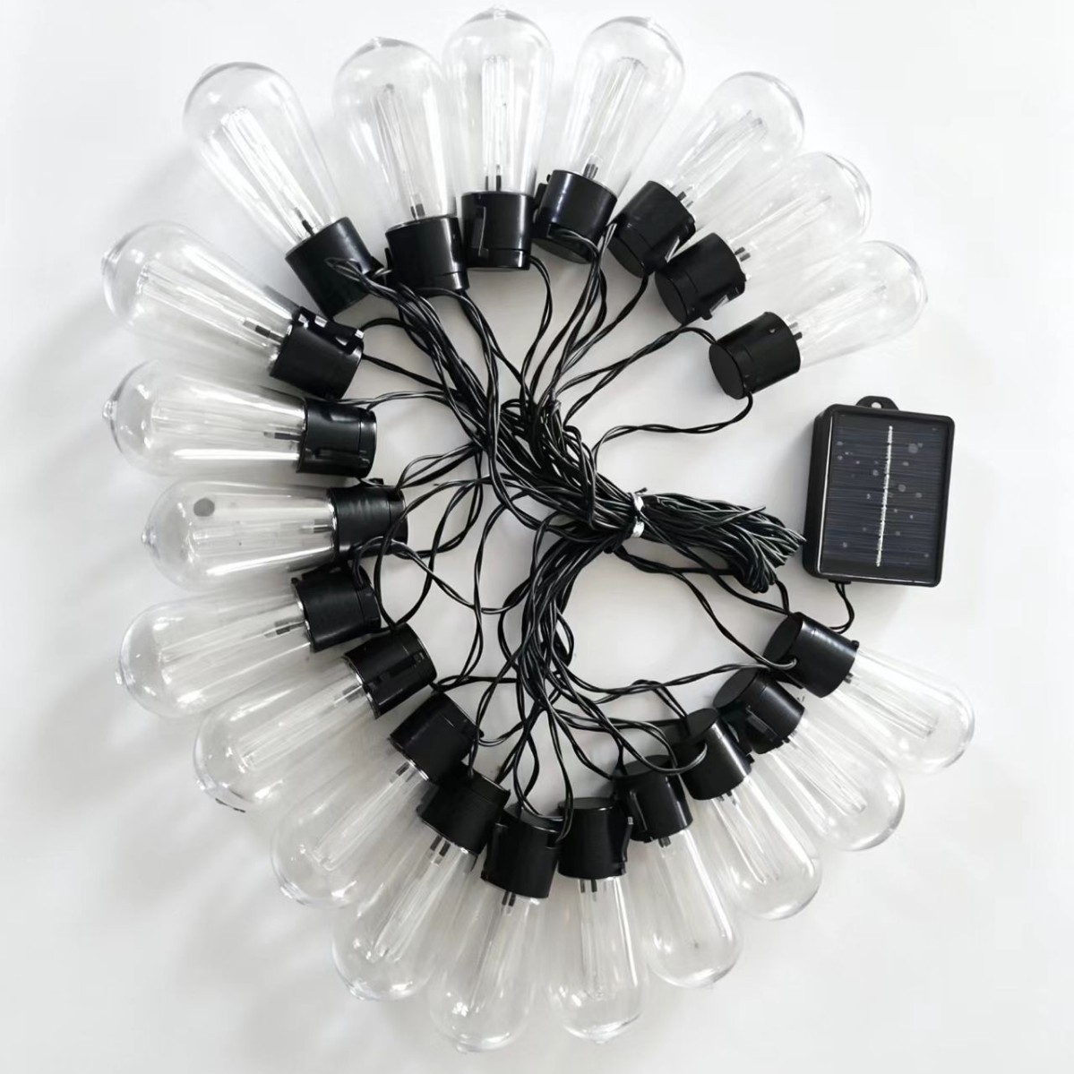 Outdoor Solar Edison String Lights