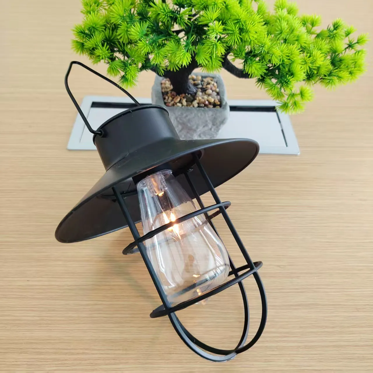 Solar Decorative Ceiling Lights in use