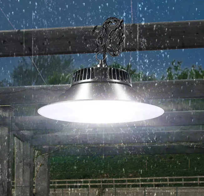 Solar Shed Lights in use