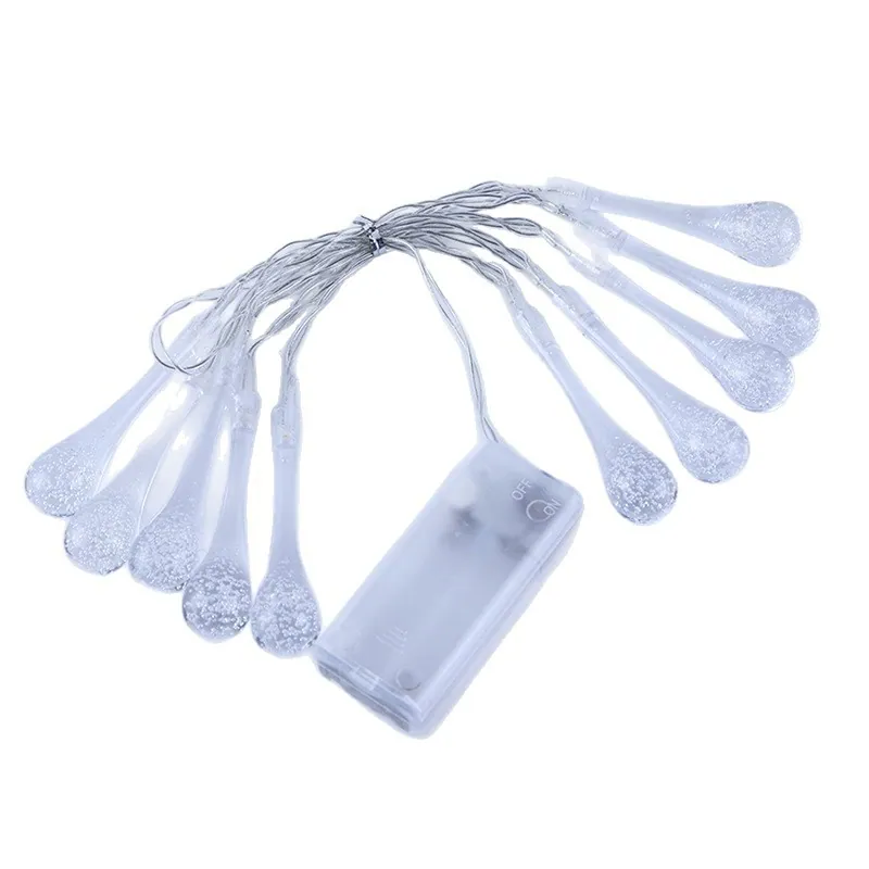 Solar Christmas Raindrop String Lights — BM-HP001