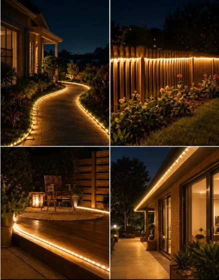 Solar Deck Strip / Rope Lights