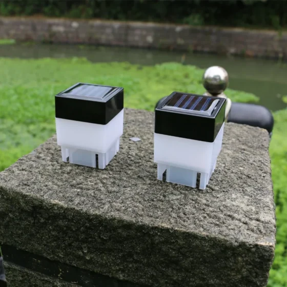 Solar Fence Post Cap Lights