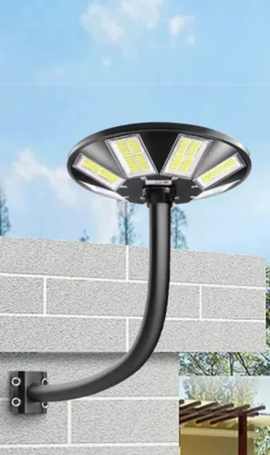 Commercial Flagpole Lights in use