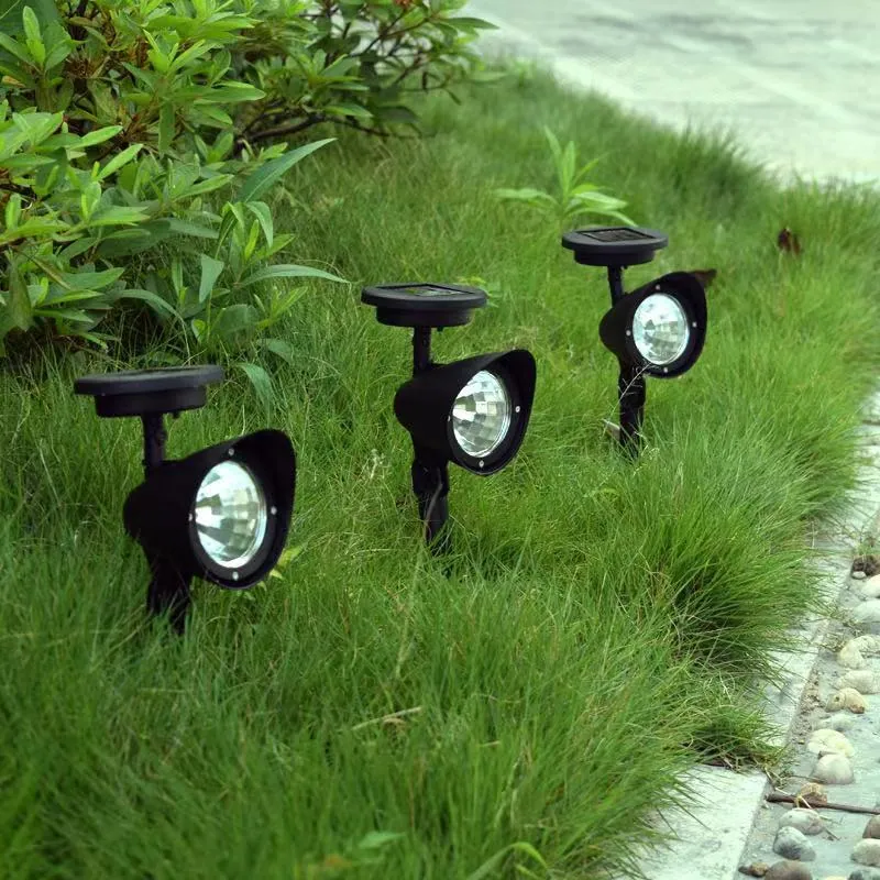 Solar Spotlights in use