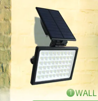 Solar Tree Uplights in use