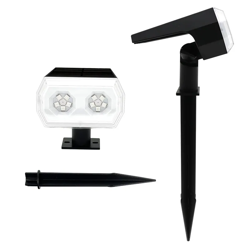 Solar Dual Head Spotlights — BM-SL005
